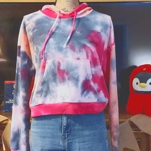 Crop top Tye Dye  Hoodie Jolie & Joy